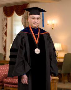 Don Lucca in Commecemnet Regalia