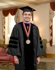 Ramesh Sharda in Commencement Regalia